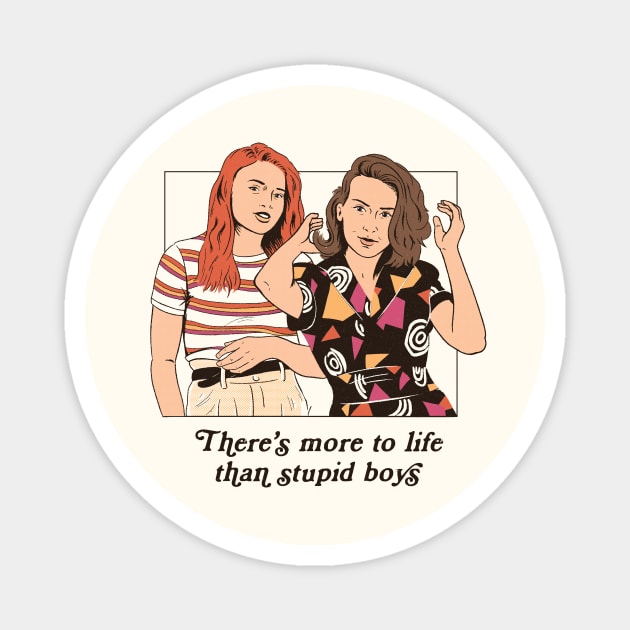 Stupid Boys (ElMax) Magnet by olddesigntees